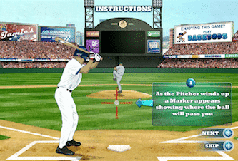 State of play baseball - a free flash baseball game online.